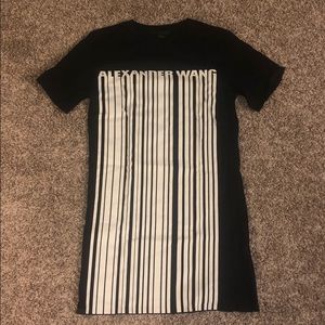 ALEXANDER WANG T SHIRT MINI DRESS